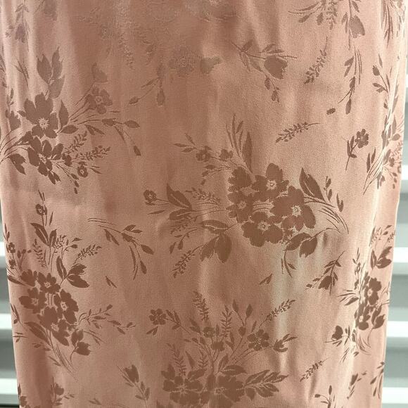 For Love & Lemons Lola Midi Pink Slip Dress Size M - Picture 4 of 9
